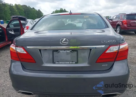 2012 Lexus Ls 460 из США, поврежденный, VIN JTHCL5EF5C5013492